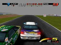 une photo d'Ã©cran de TOCA Touring Car Championship sur Sony Playstation